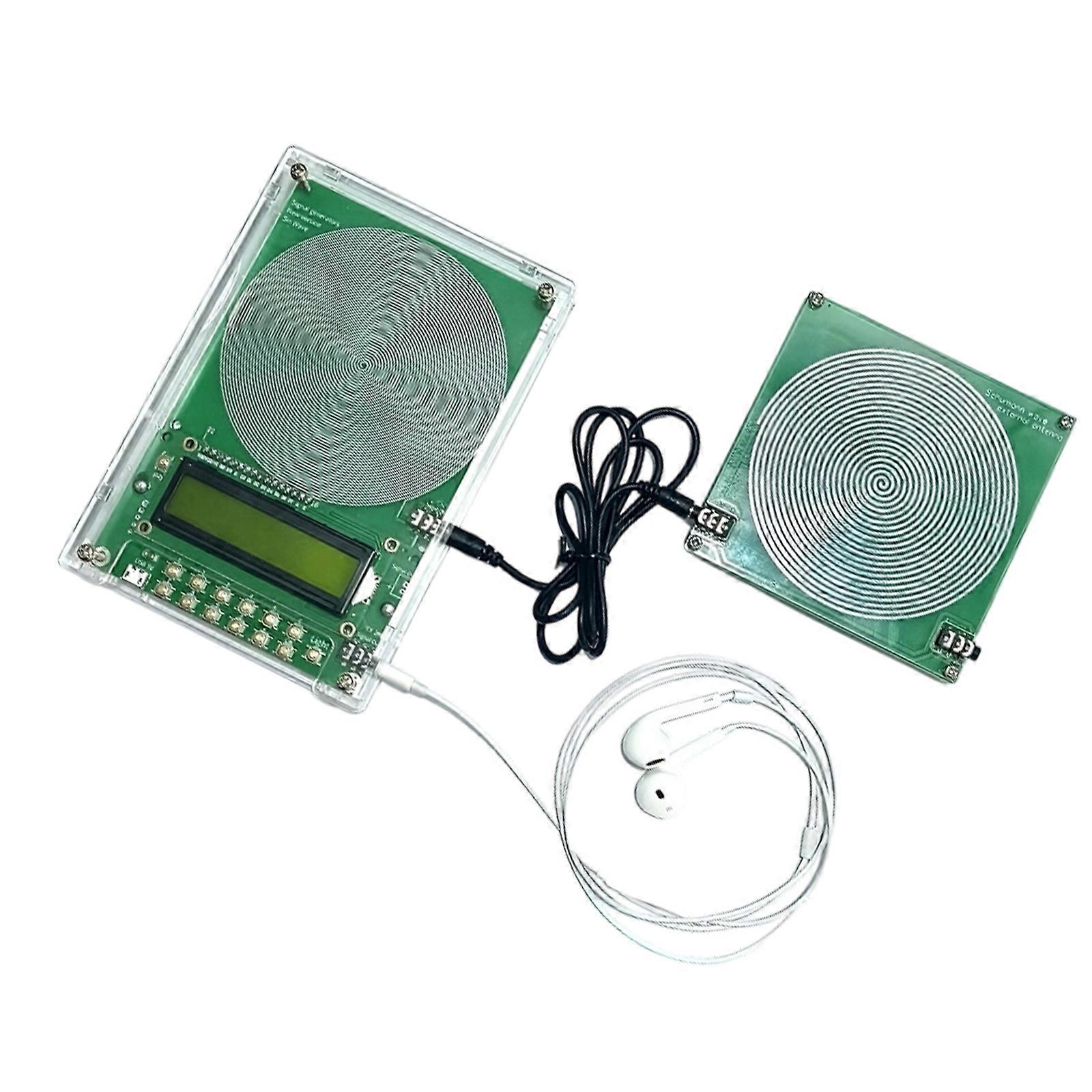 Schumanns Frequency Generator With Chargers Compatibility ABS Construction And Easy Setups Interfaces Multicolor