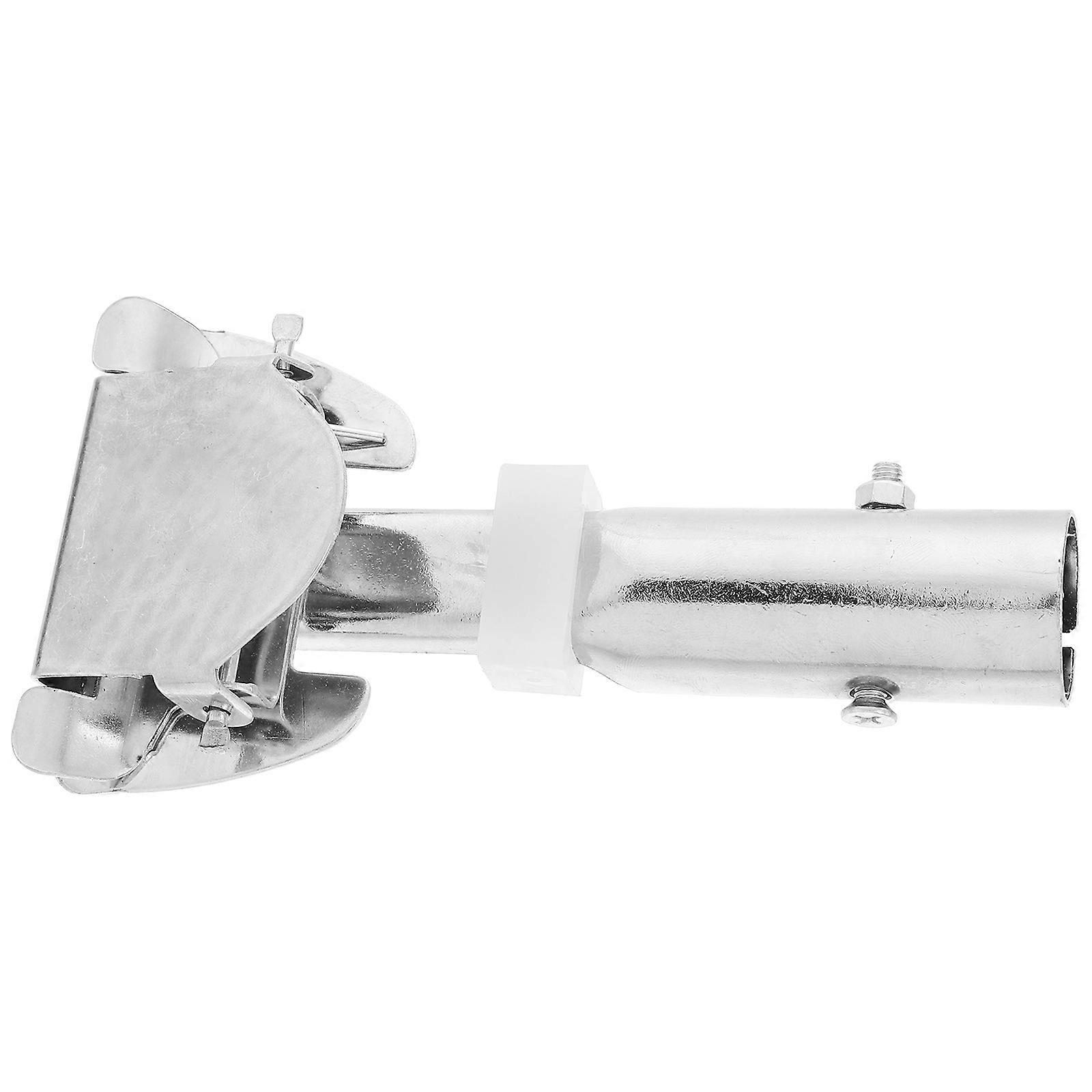 Mop Handle Clip Replacement Simple And Generous Design For Mop Heads Silver 5.9×3×1.1in Easy Installation 1Set