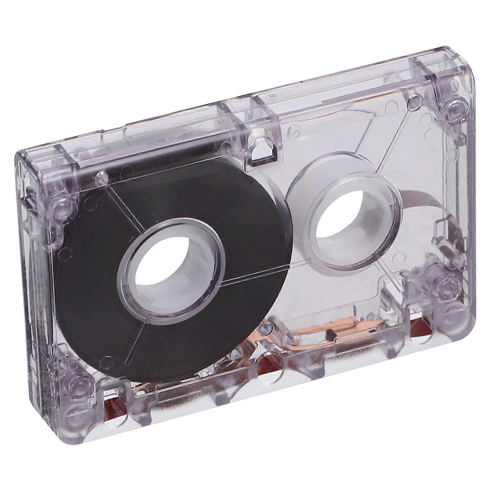 Creative Audio Projects Blank Cassette Tape Designed For Interview Recorders 60 Minute Dark Grey 1Set
