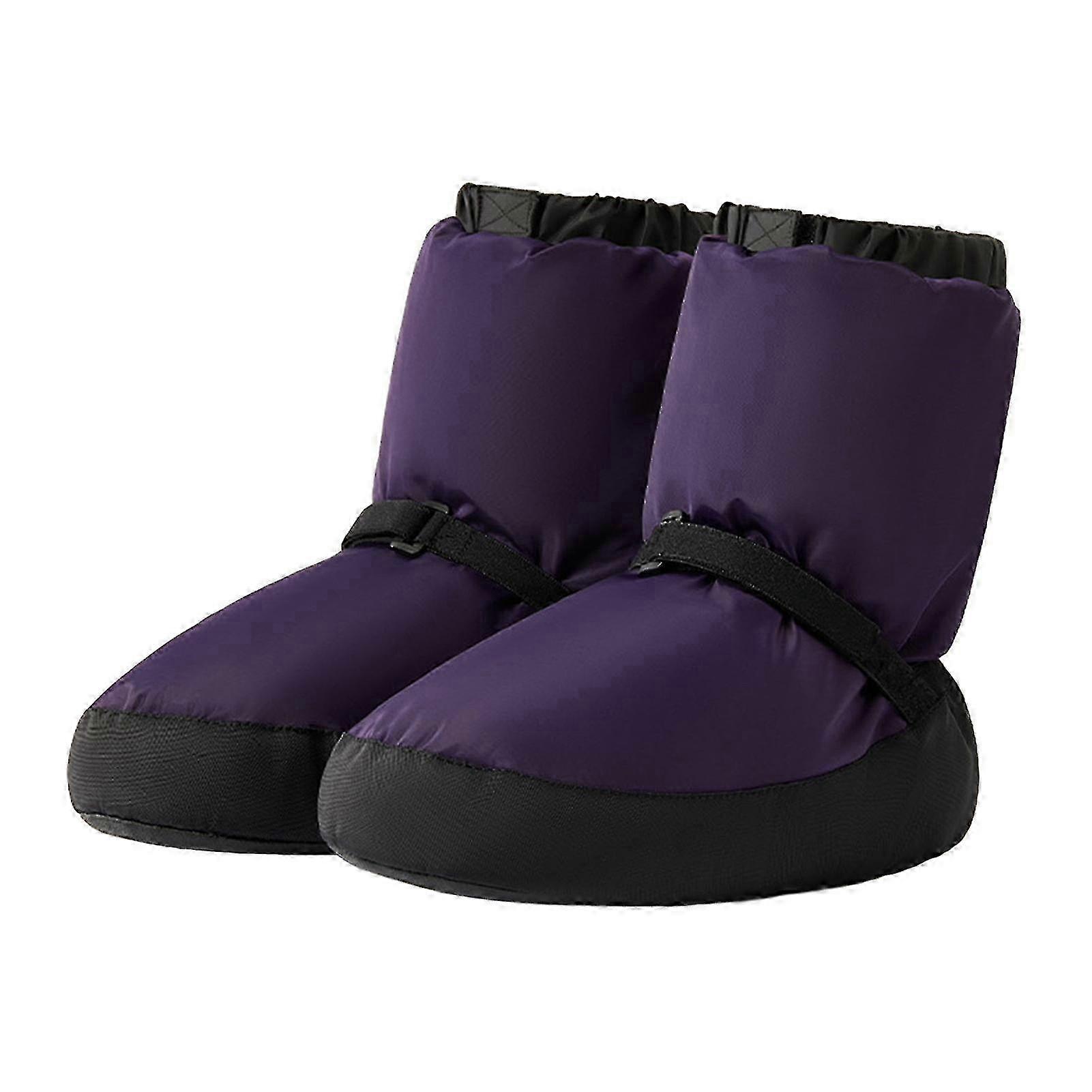 Sapatos de dança de inverno para balé - 1 par de sapatos quentes profissionais com design elegante