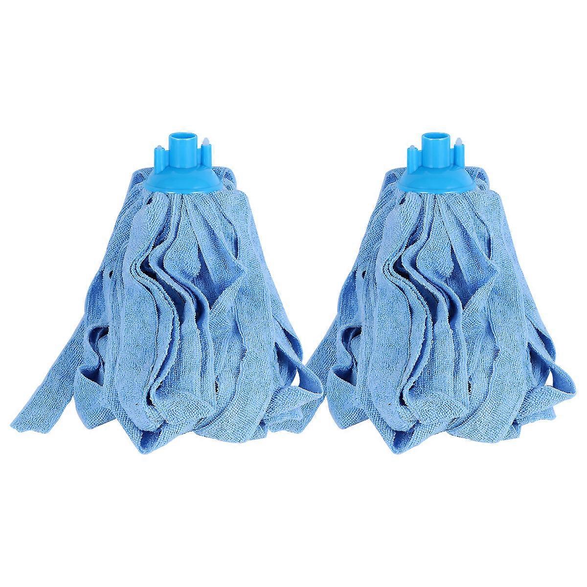 Mop Head Microfiber Replacement for Cleaning Use 2Pcs Floor Mop Refills