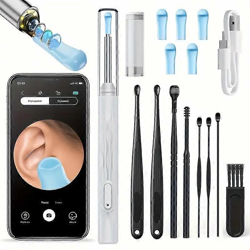 Smart Visual Ear Spoon Convenient Quick WiFi Connection Earwax Removal Tool with Camera