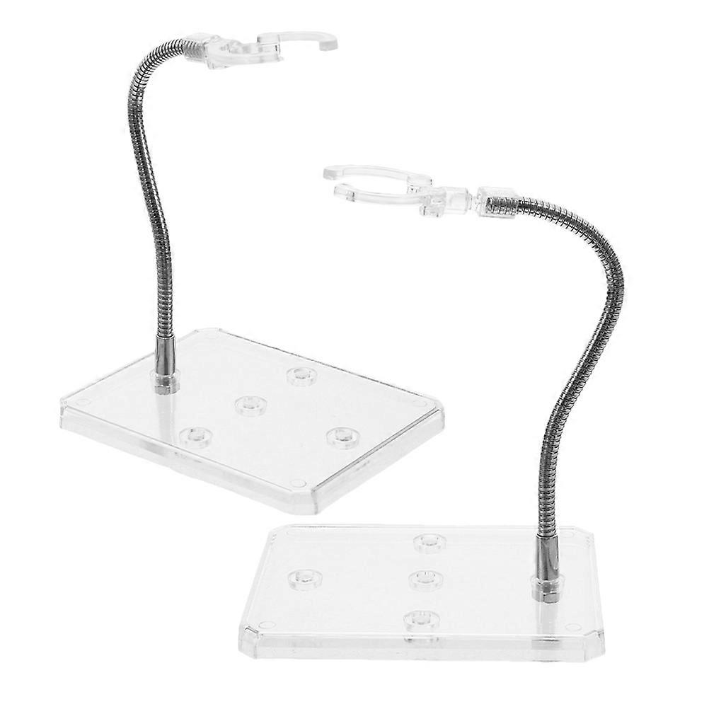 Adjustable Doll Stands Display Holder Model Display Bracket 2Pcs for Collectible Models