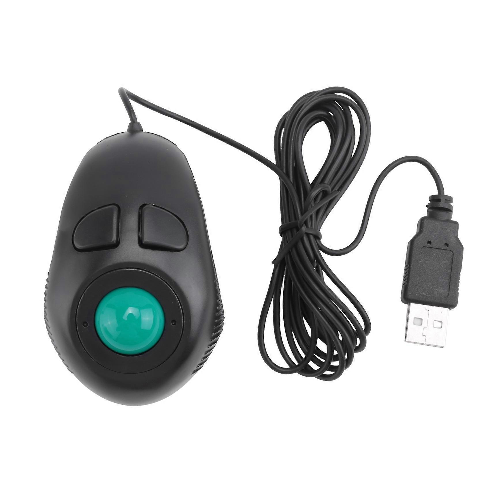 Portable Finger Hand Held 4D Usb Mini Trackball Mouse