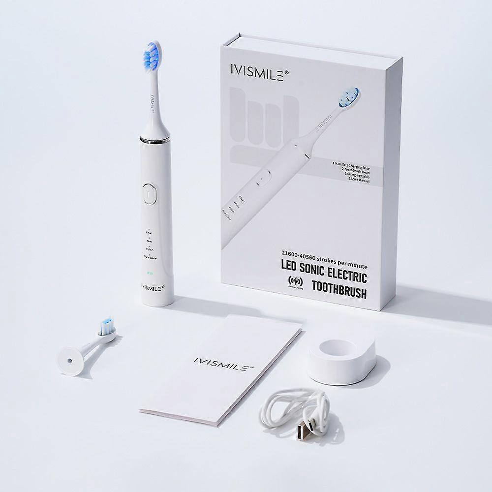 Sonic Electric Toothbrush Blue Light Whitening Smart Waterproof