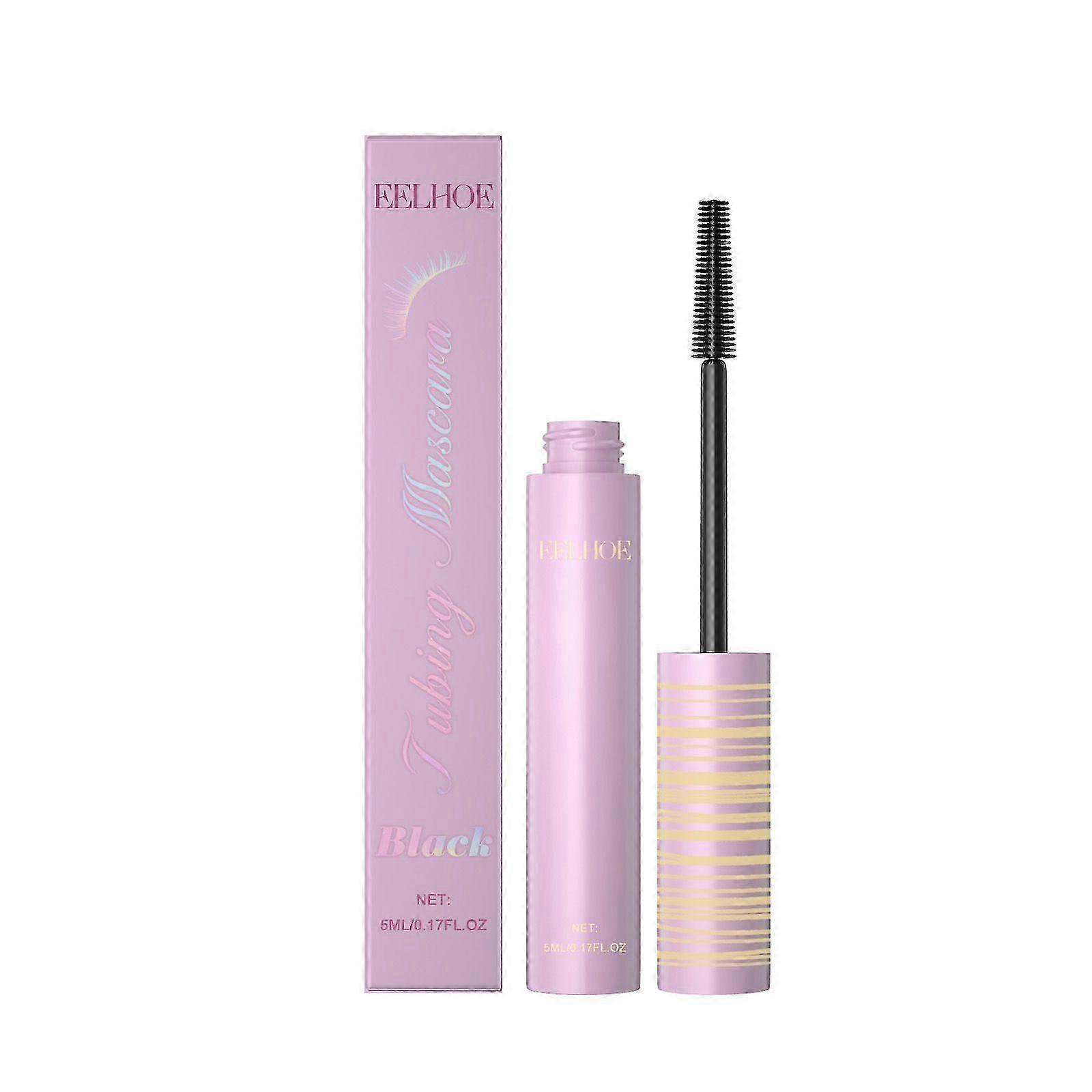 Black Curling Mascara  LongLasting, Thick, Gentle Formula with Shea Butter  Carnauba Wax