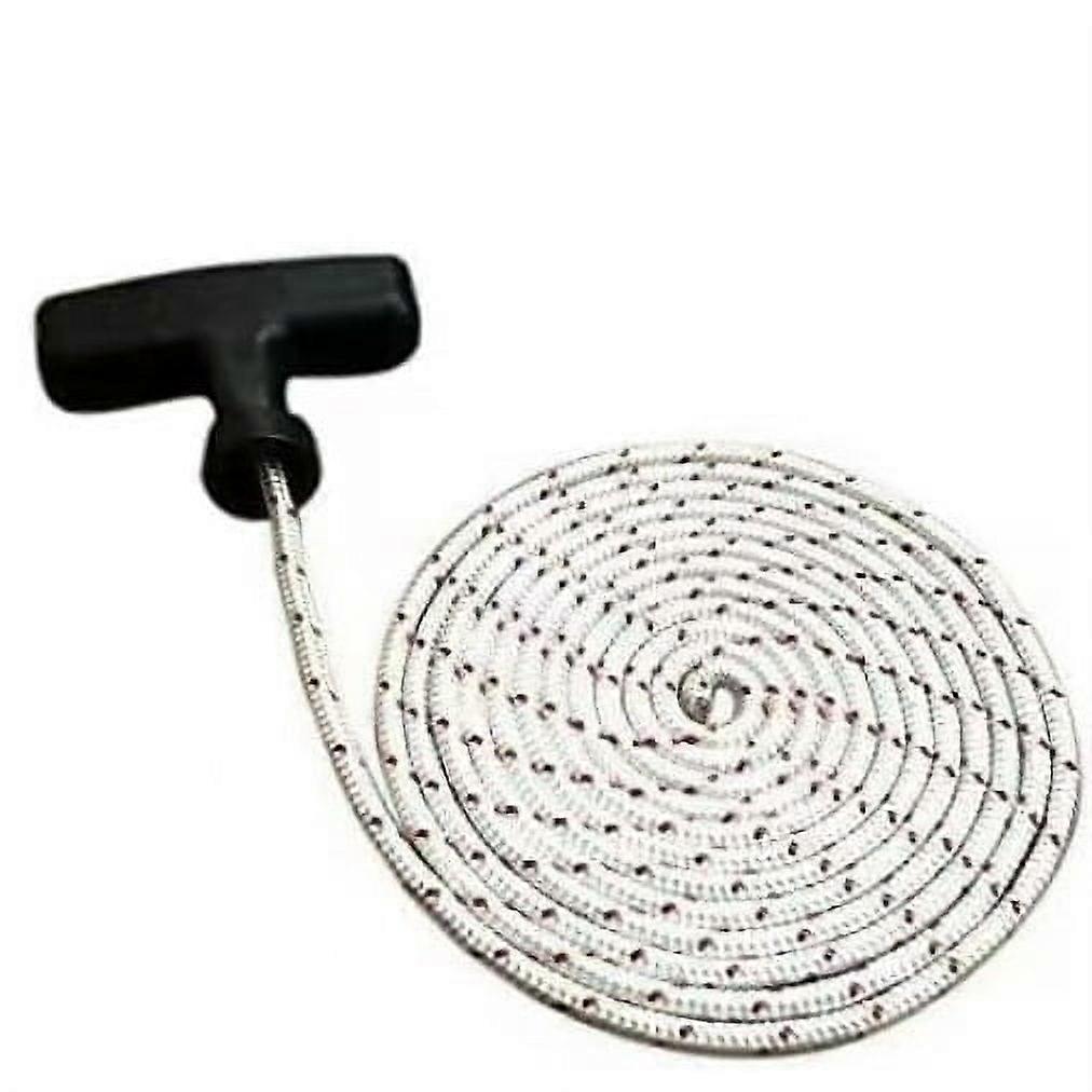 3 Sets Lawn Mower Pull Rope Guide Generator Pull Cord Mower Pull Rope Lawn Mower Pull Cord Recoil Starter Rope With Handle For Lawn Mower
