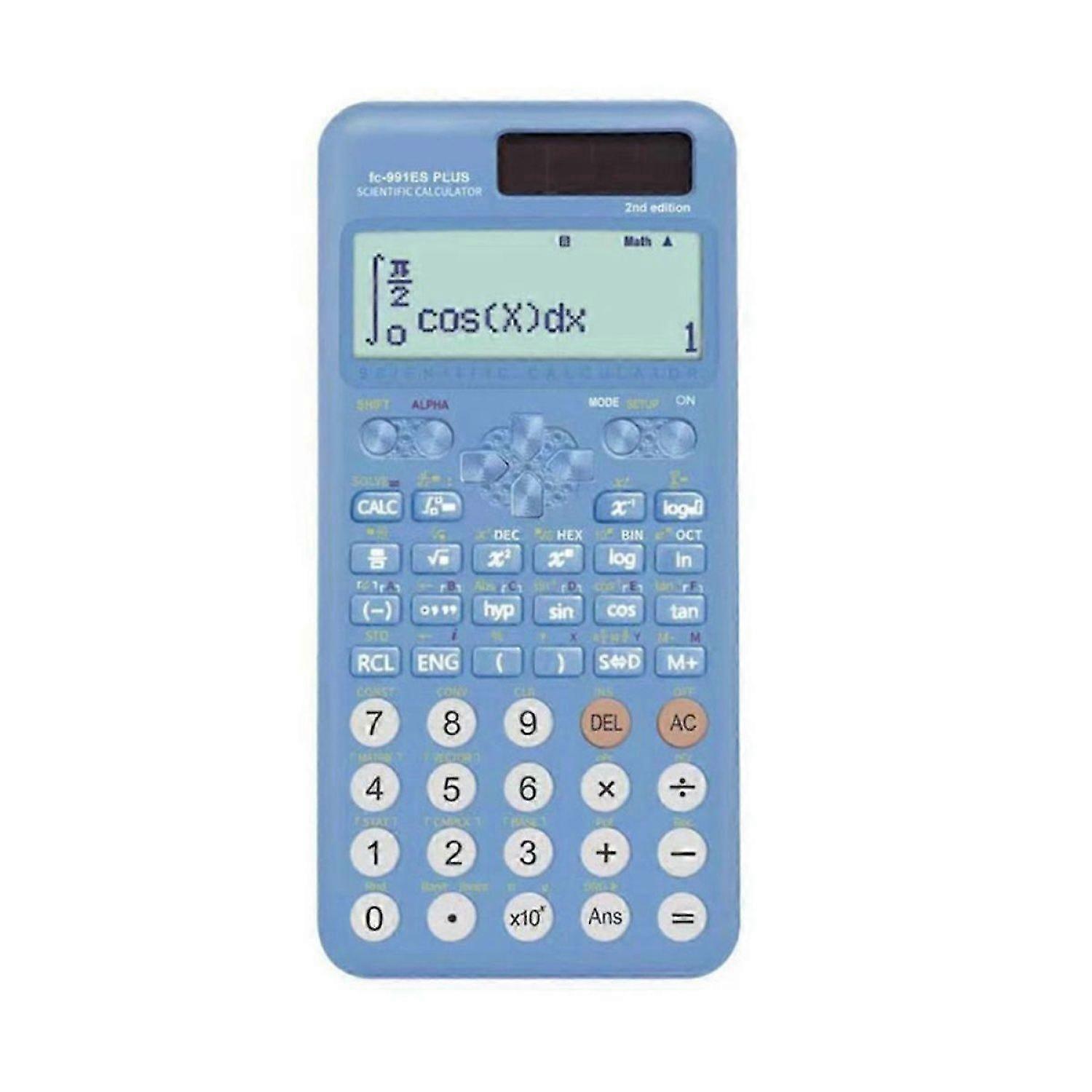 2nd Generation Scientific Function Calculator - Multi-Functional Math Tool Compatible With  Students -HK1201