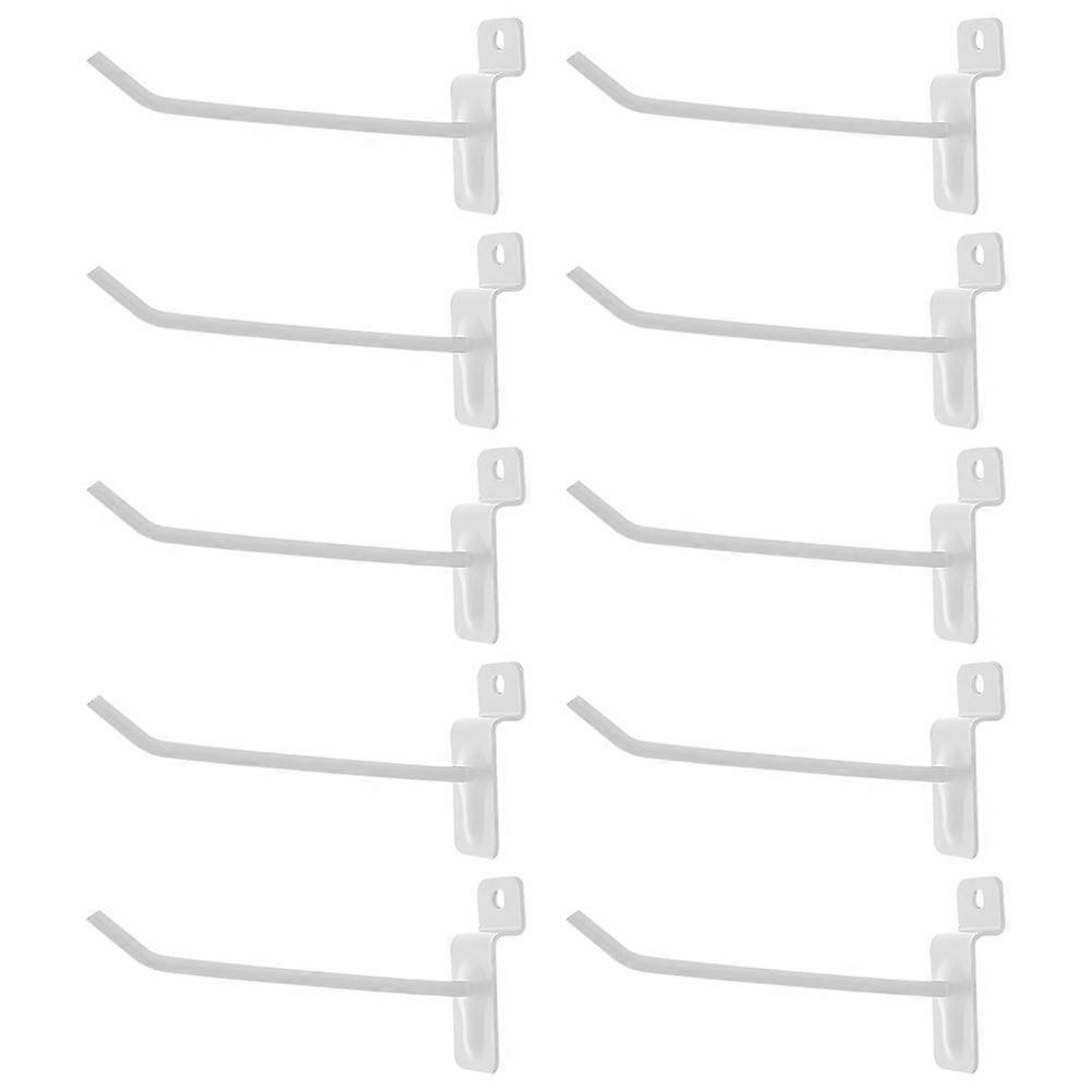 Utility Hooks Pegboard Hook for Storage Use 10Pcs Supermarket Shelf Hooks