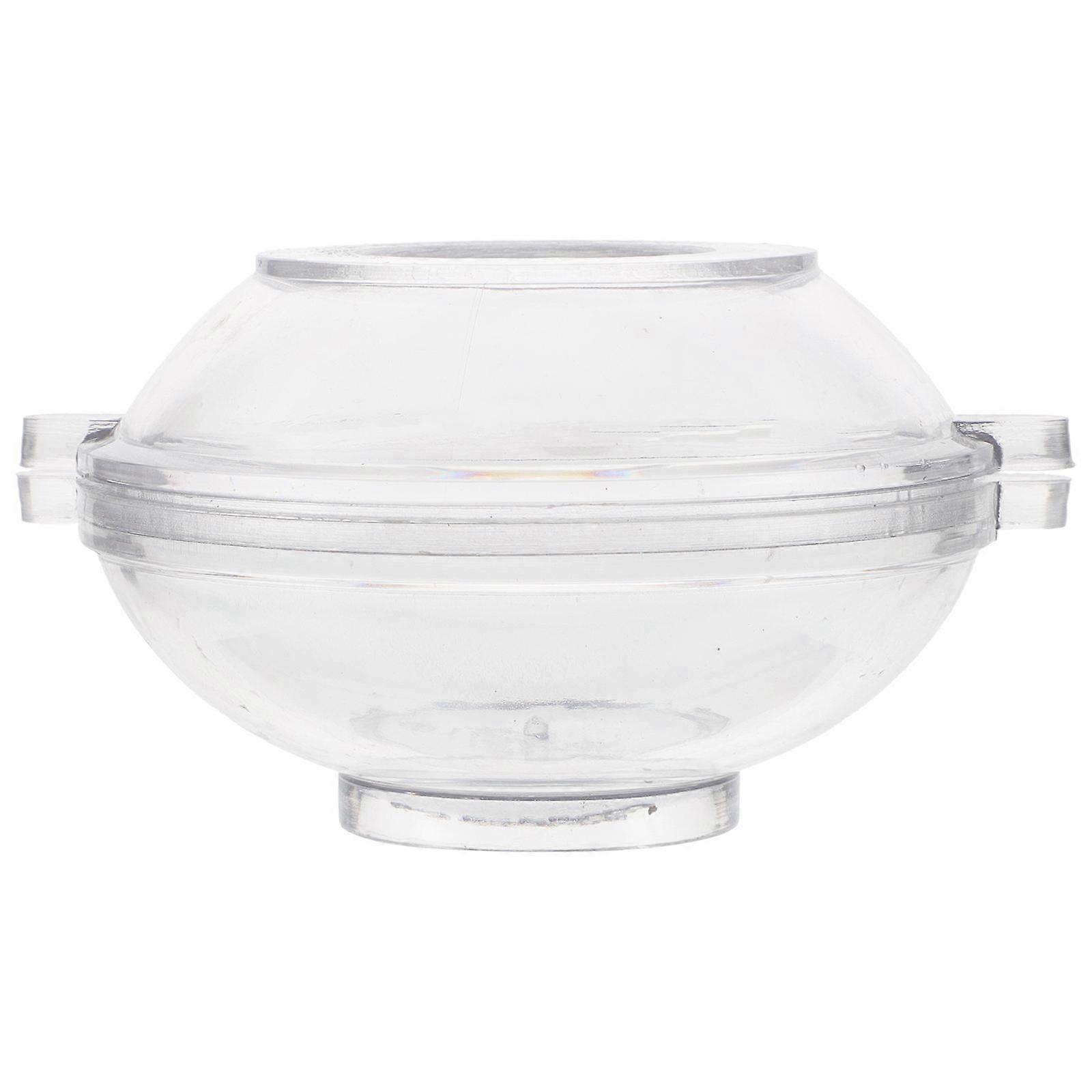 Plastic Floating Candle Mold for DIY Candle Making 2Pcs Set