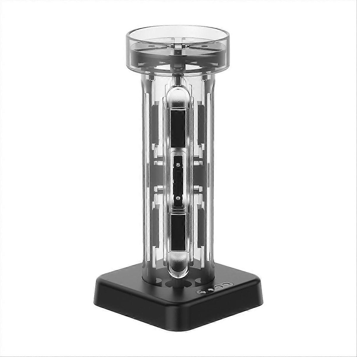 محطة شحن وحدة تحكم في الألعاب 4 في 1 ل 2 مع فتحة كاسيت مقبض صغير قاعدة شحن B