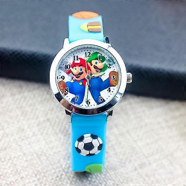 Cartoon Super Mario Watch Compatible with Nintendo for Students[JUN] B