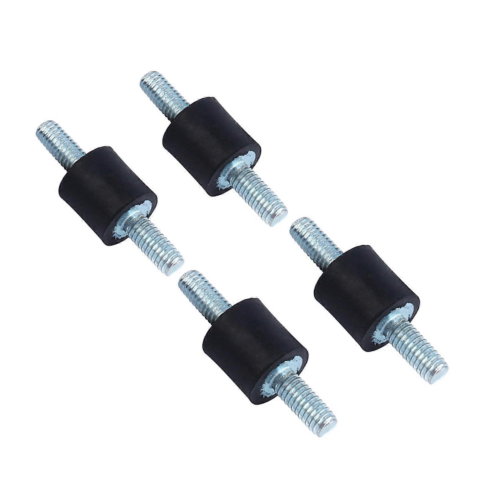 M4 Anti Vibration Mounts Rubber Isolators for Air Compressor Pump Engines Noise Reduction