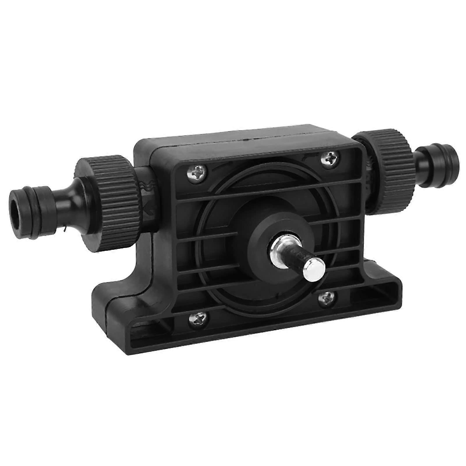 Electric Drill Water Pump Self Priming with Quick Hose Connection for Oil and Water Transfer