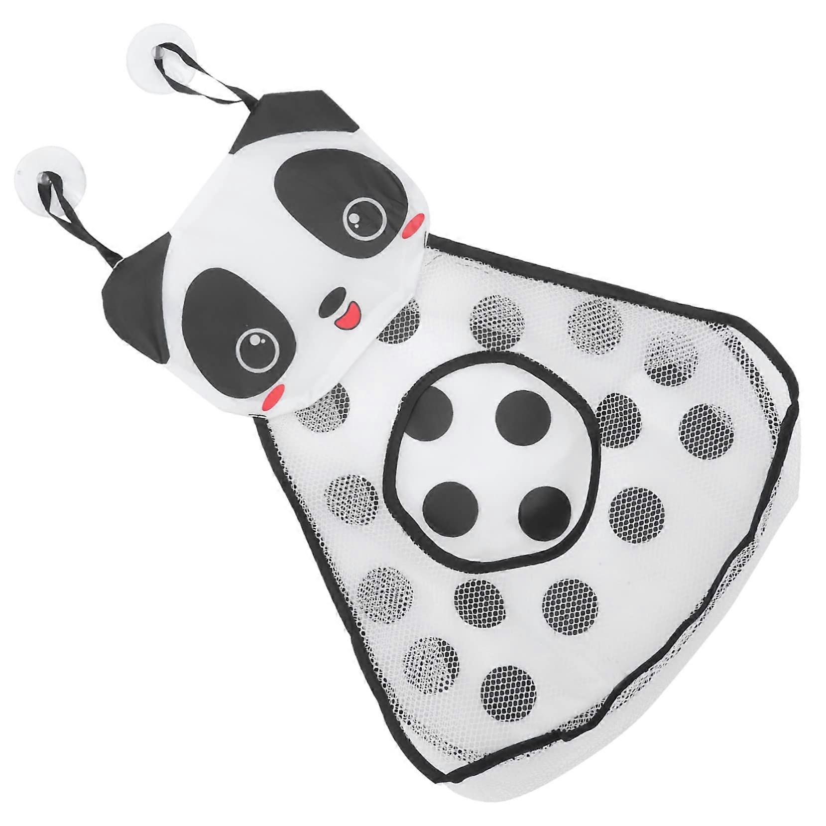 Bath Toy Storage Mesh Bag with Suction Cups, Waterproof Animal Design Organizer for Baby and Toddler