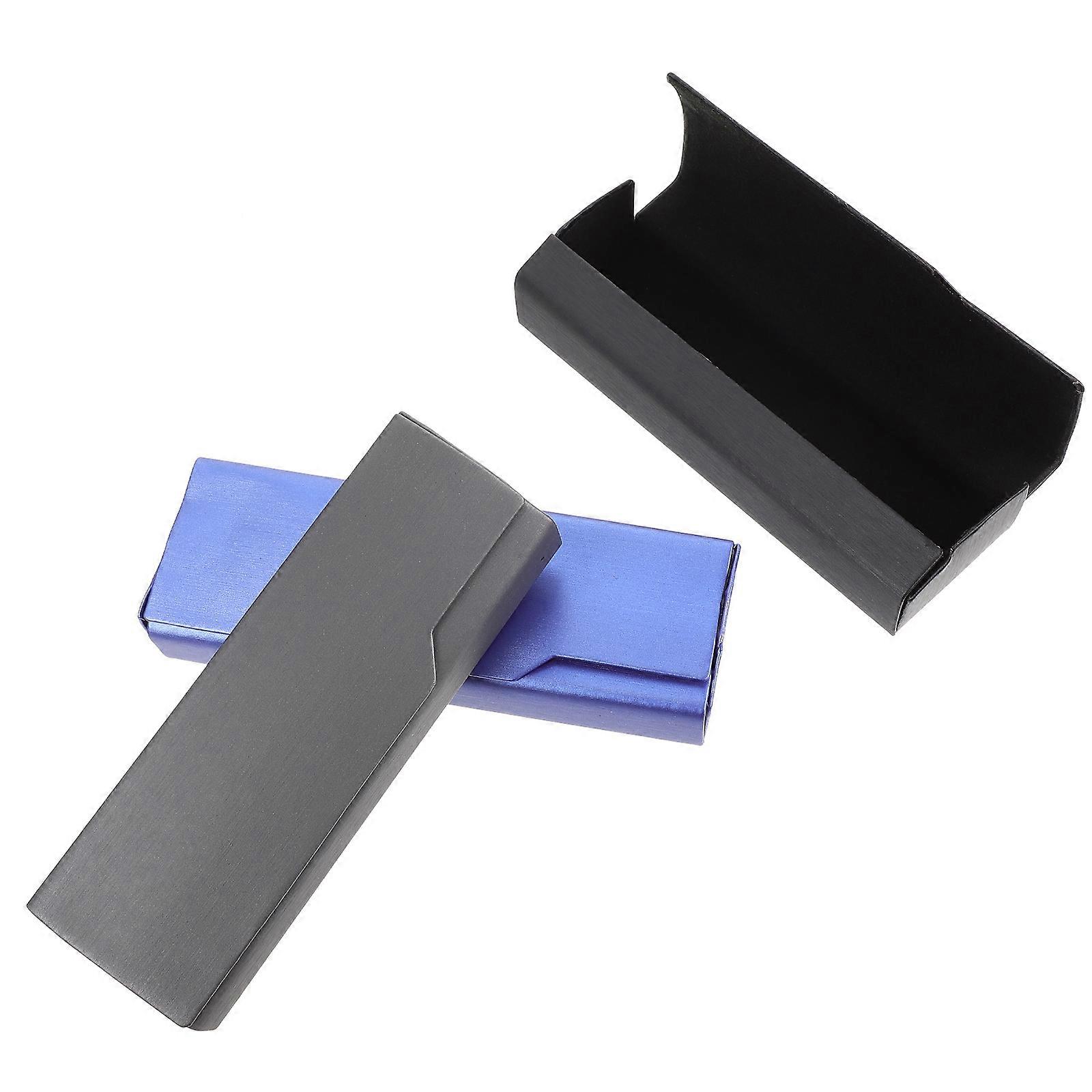 Glasses Case Glasses Boxes for Storage Use 3Pcs Mixed Color Portable