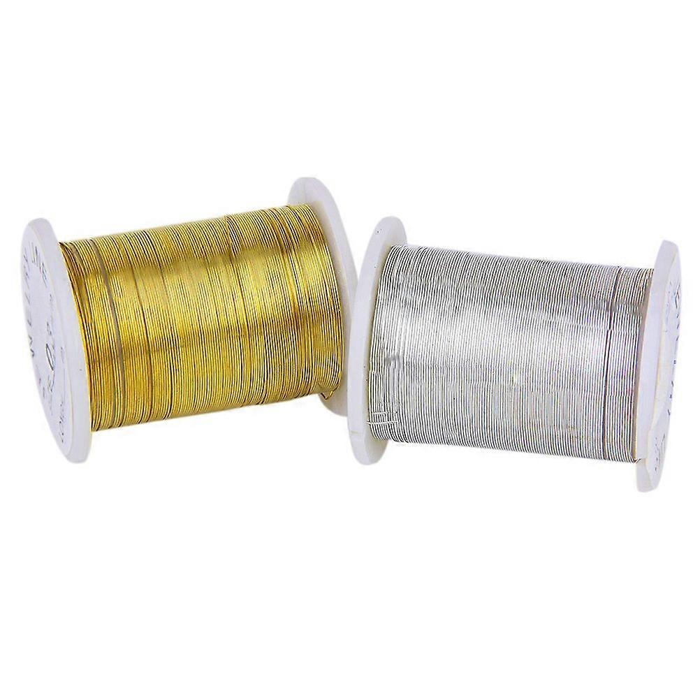 Copper Beading Thread for Jewelry Making 10Pcs Mixed Color Wire