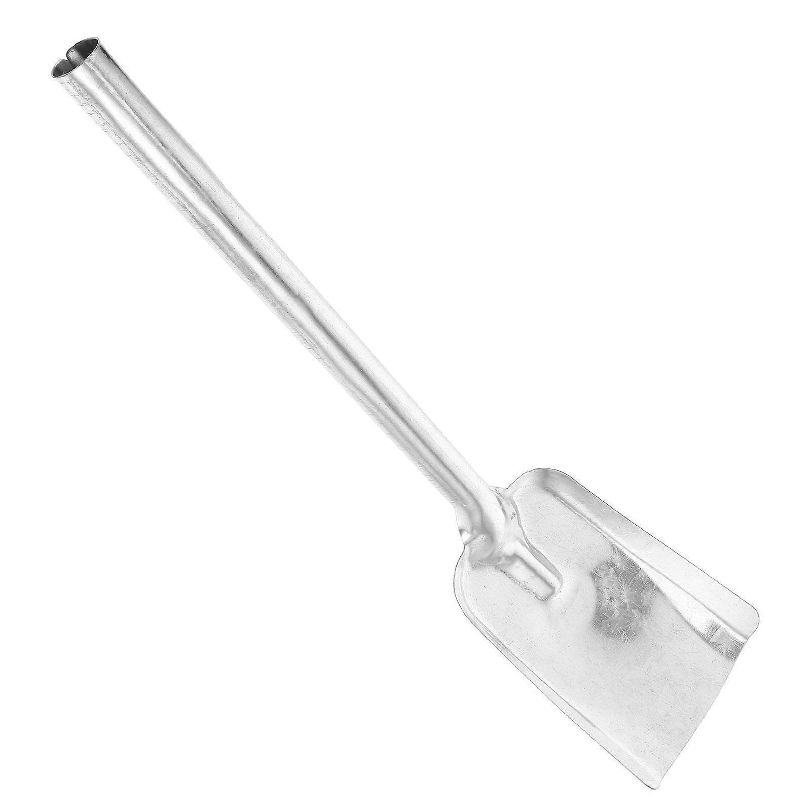 Silver Stove for Kitchen with Long Handle Coal Ash