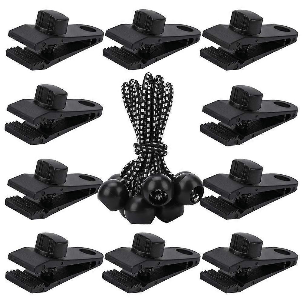 Pinces à bâche robustes, lot de 20