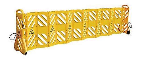40 Inch Mobile Safety Barrier for Temporary Work Zones and Crowd Control