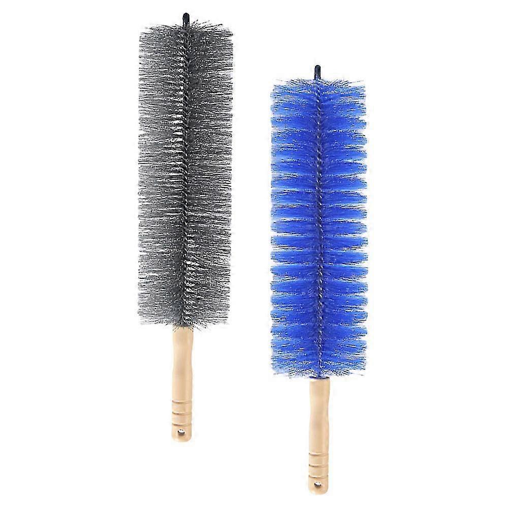 Fan Cleaner Brush for Deep Cleaning 2Pcs Bendable Cobweb Duster Assorted Color