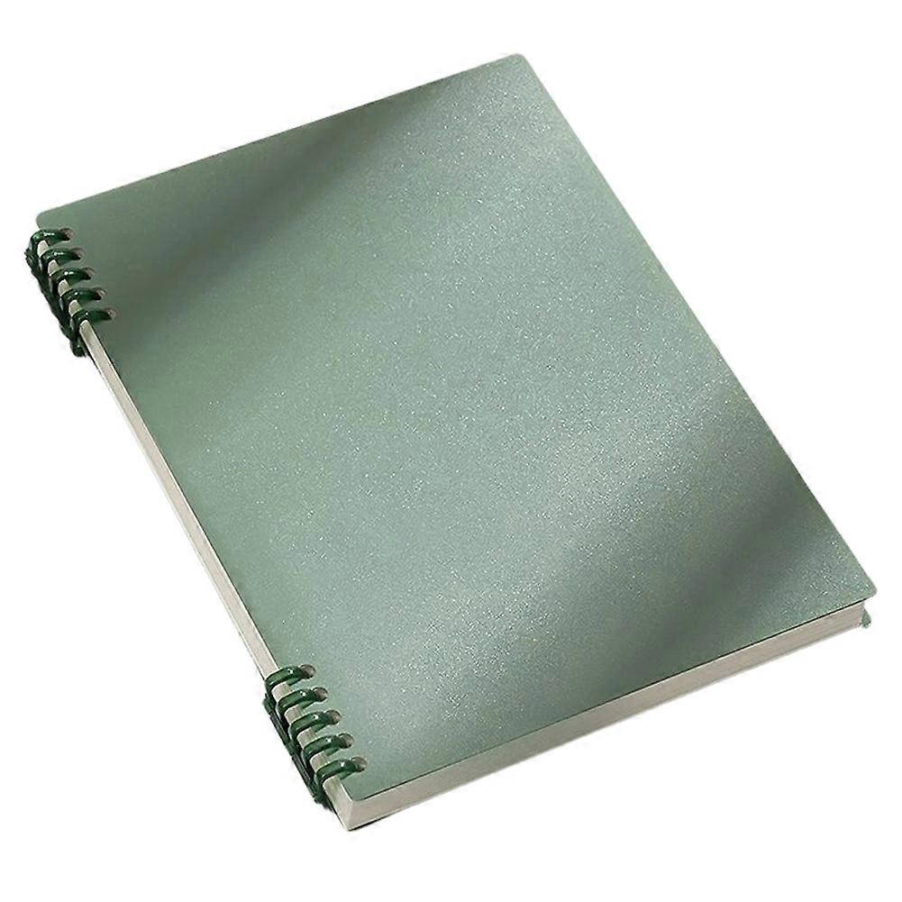 B5 Vintage Aesthetic Notebook with Replaceable Refill and Spiral Ring for School D
