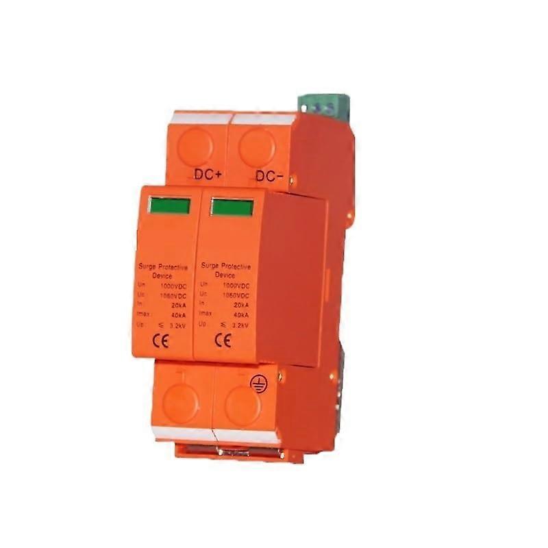 500V DC Surge Protector 40KA  Discharge Capacity for Solar and Wind Power Systems