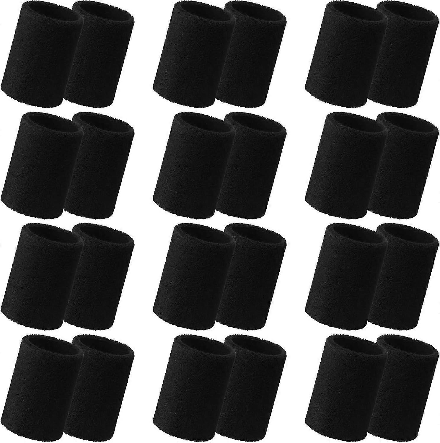 Faixas de pulso para ginástica, neon, 10 cm (4 polegadas), pacote com 24 unidades.