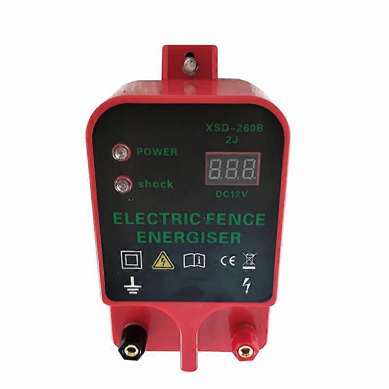10KM Electric Fence High Voltage Pulse Controller (EU Plug)