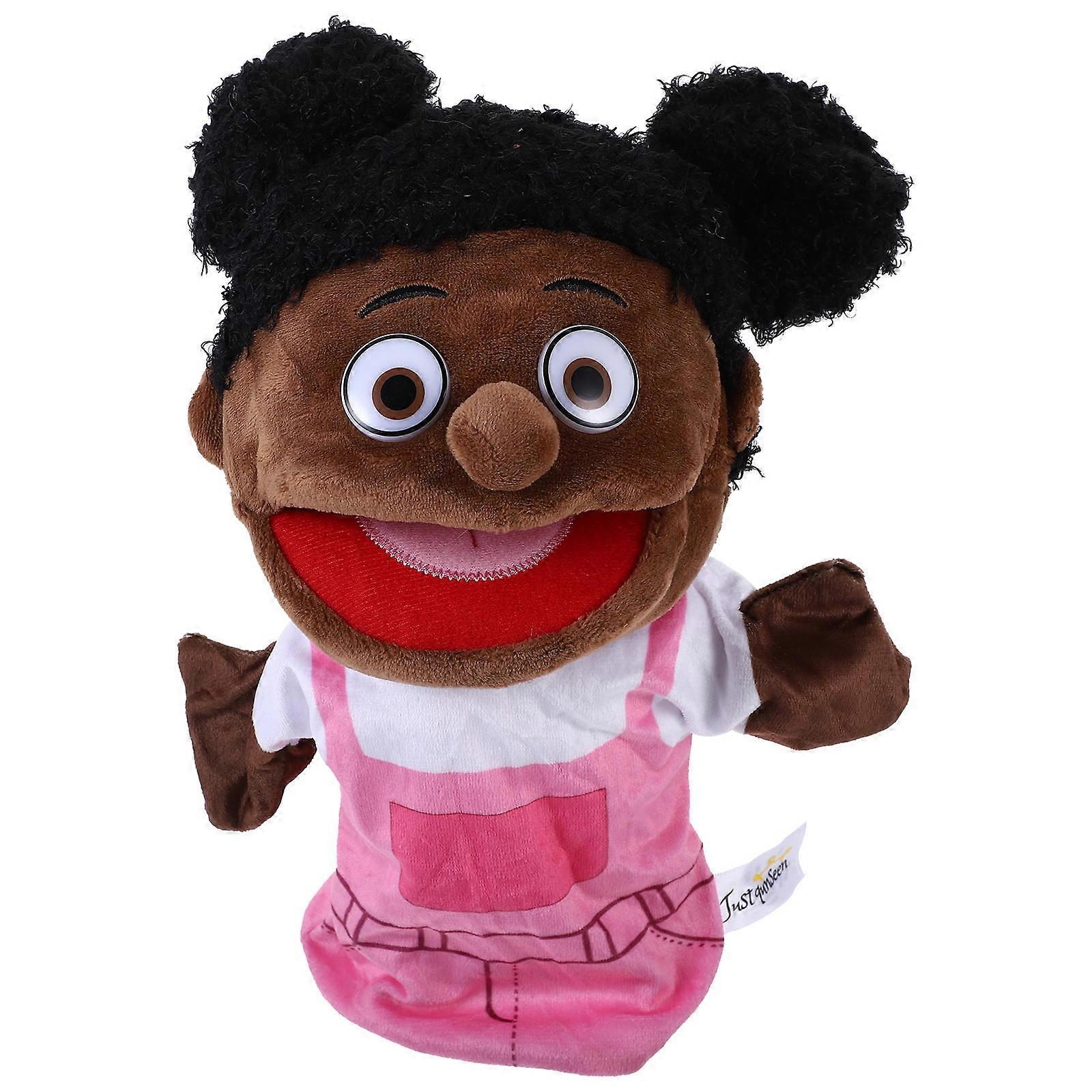 Hand Puppets Family Hand Puppet for Performance Soft Plush Material