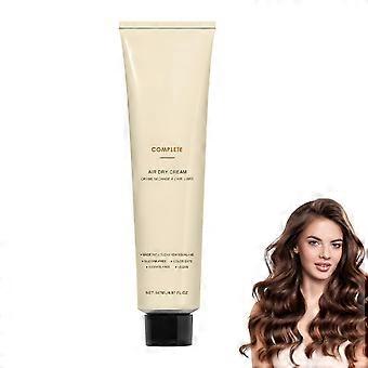Crème coiffante hydratante et anti-frisottis pour cheveux bouclés, ondulés et lisses, séchage à l'air libre, 4,16 L (147 oz).