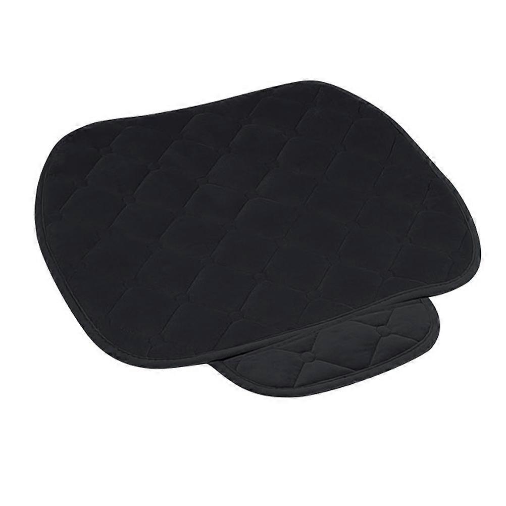 Car Seat Pad Winter Plush Seat Cushion for 2Pcs Comfortable Support