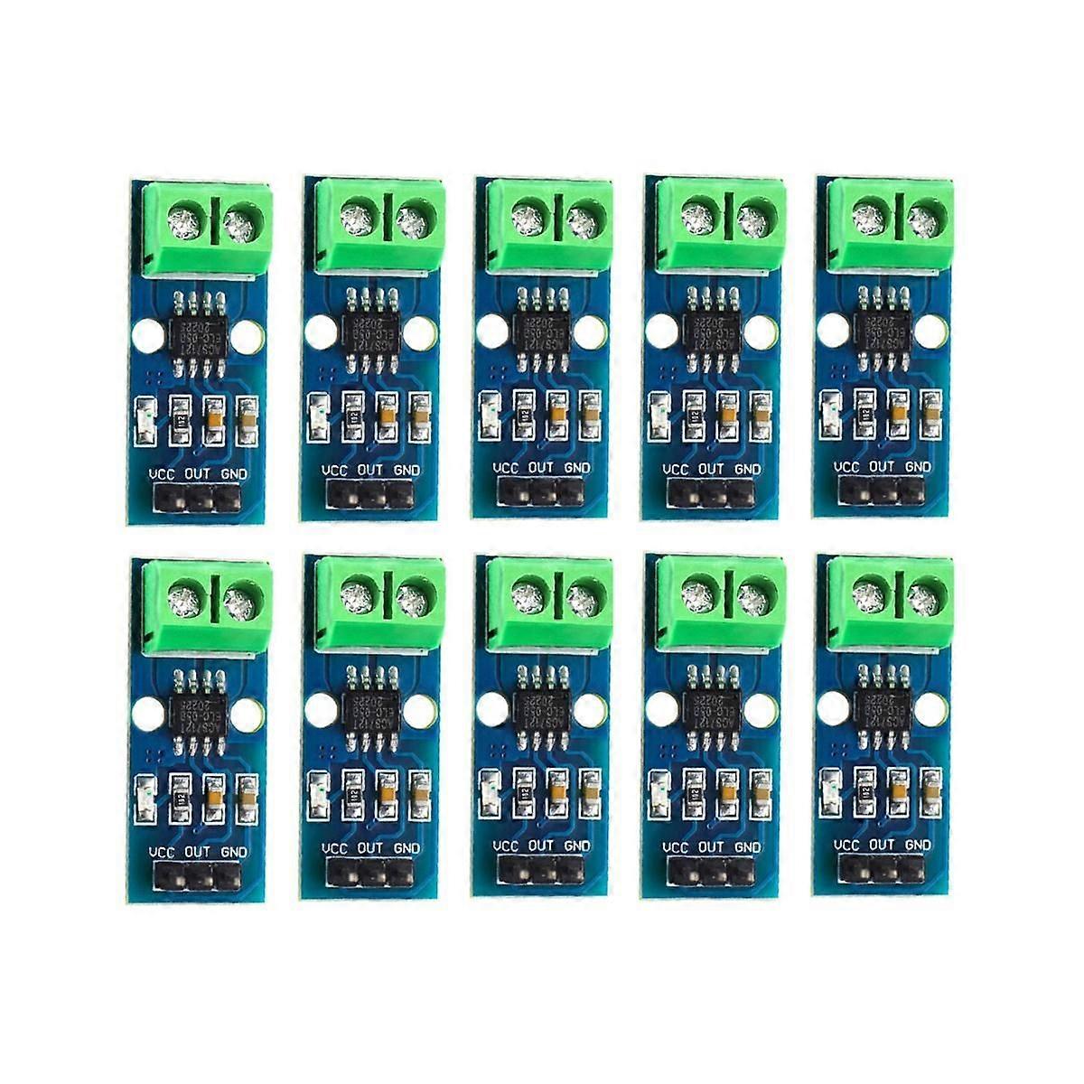 10PCS 5A Range Current Sensor ACS712 Module AC/DC Power Sensor Board (5A)