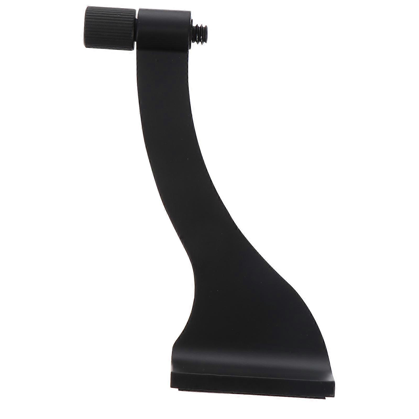 Binocular Tripod Adapter Aluminum Mount for Connection 2Pcs Black