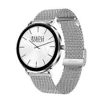 FW27 Sports Smartwatch Selen AMOLED Model with Wellness Tracking, Silver