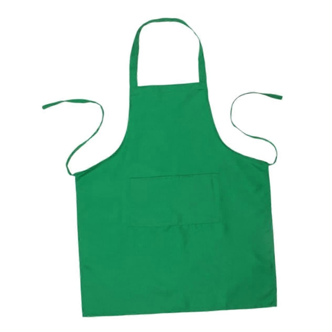 Chef Apron with Pocket Waterproof Adjustable Kitchen Apron Full Coverage Protection for Cooking