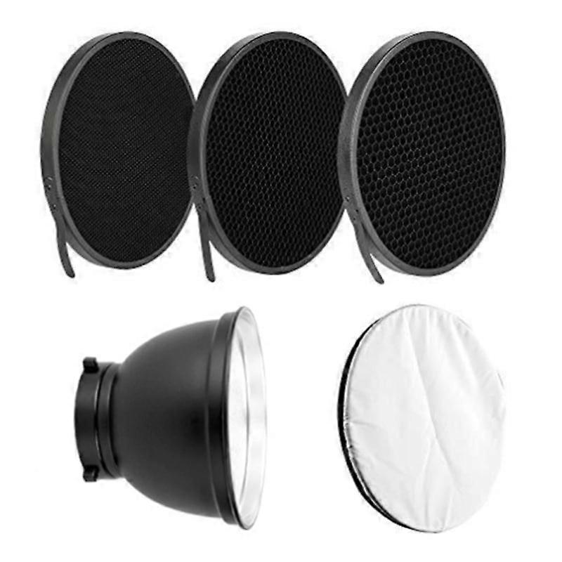 180mm 7Inch Reflector Diffuser Lamp Shade for Baorong Mount Strobe Flash Light