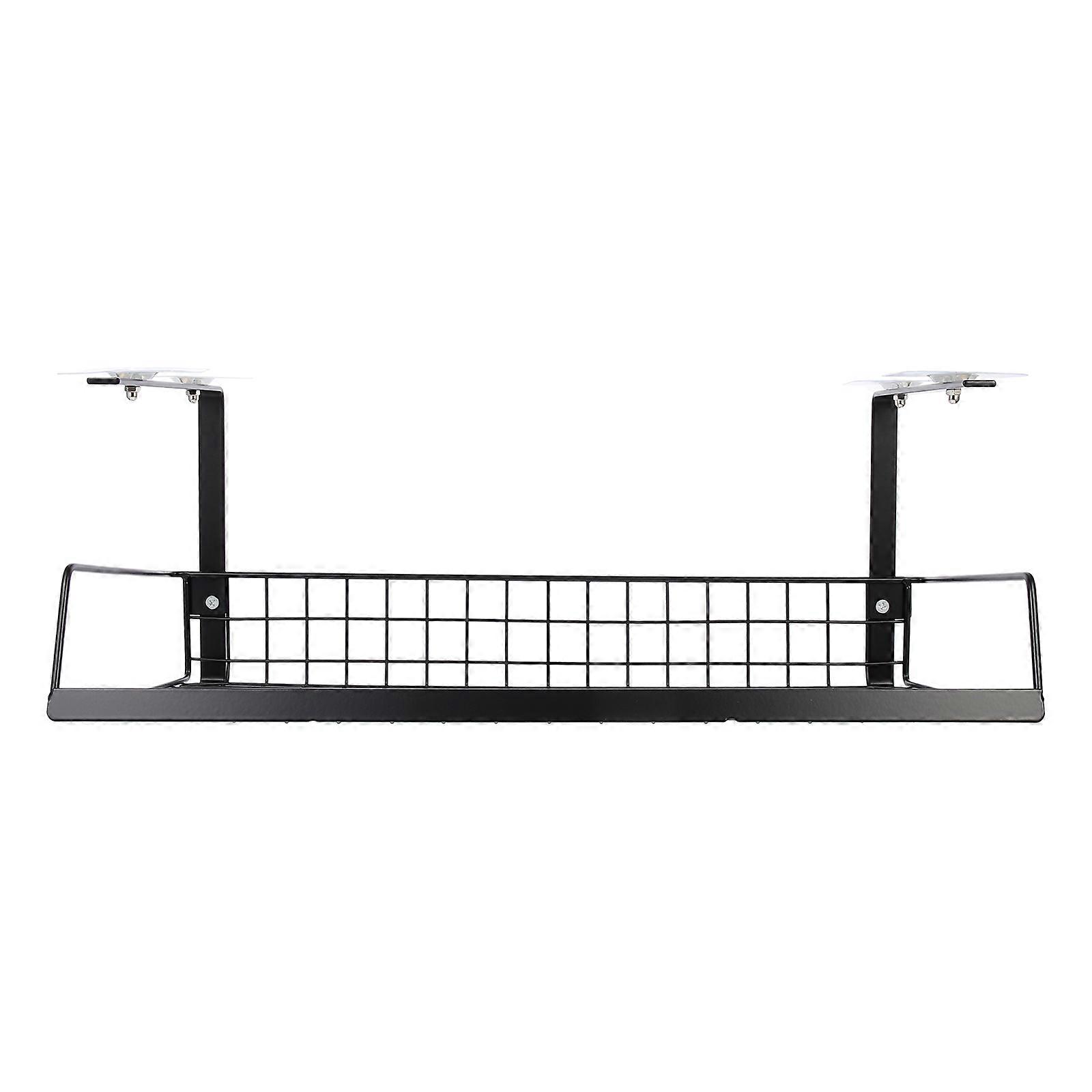 Cable Management Rack Under Table Cord Holder Cable Management Shelf Cable Storage Rack