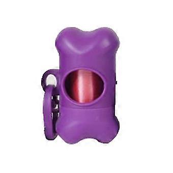Pet Waste Bag Dispenser compatible with Dog Waste Bag Holder Plastic Garbage Bag Dispenser Carrier Case Dog Pet 10 Roll Waste Poop Bags