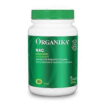 Organika NAC N Acetyl L Cysteine,500 Mg,180 Vegetarian Capsules