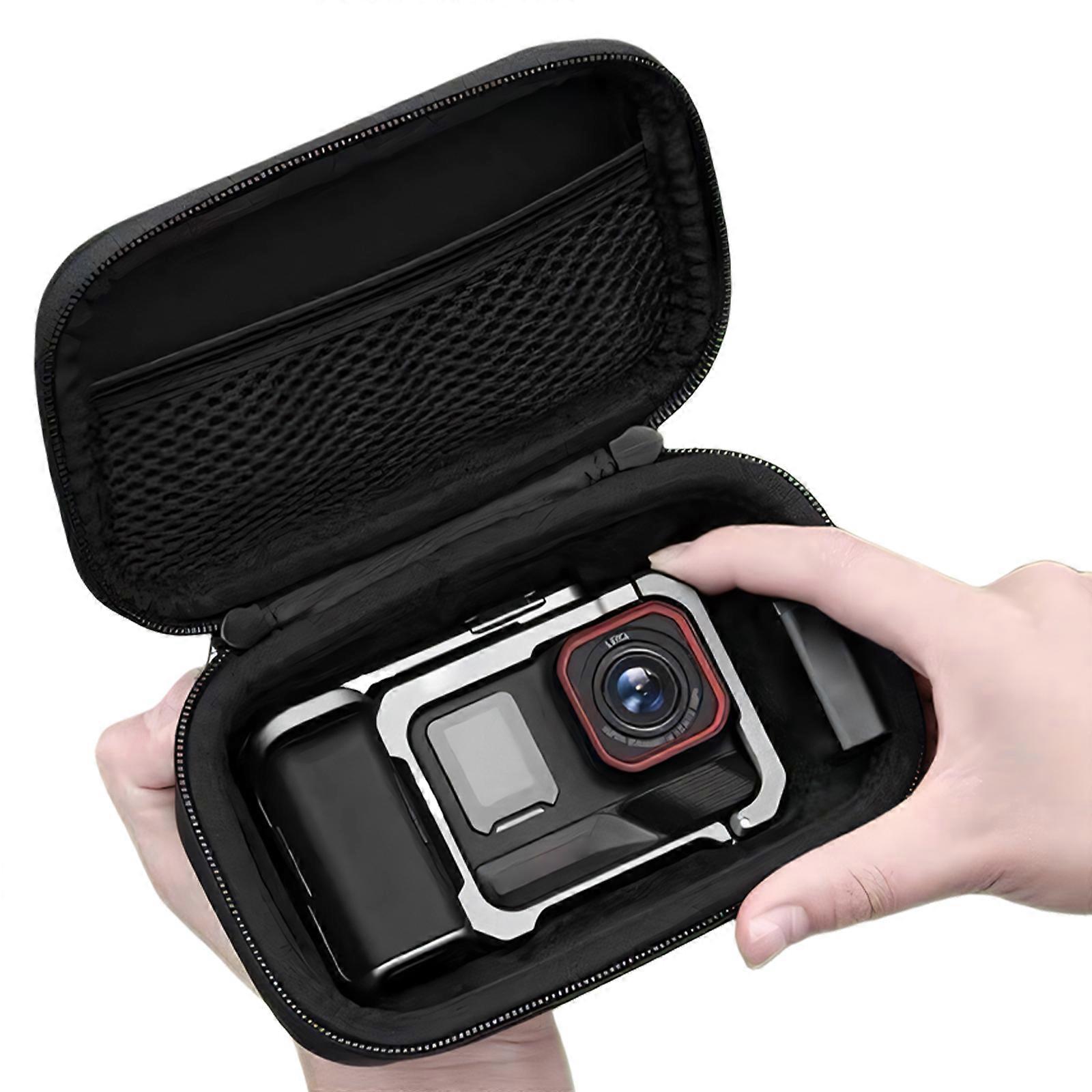 Lightweight Camera Case For 360 Camera Featuring Shock Absorption And Spacious Interior Multicolor