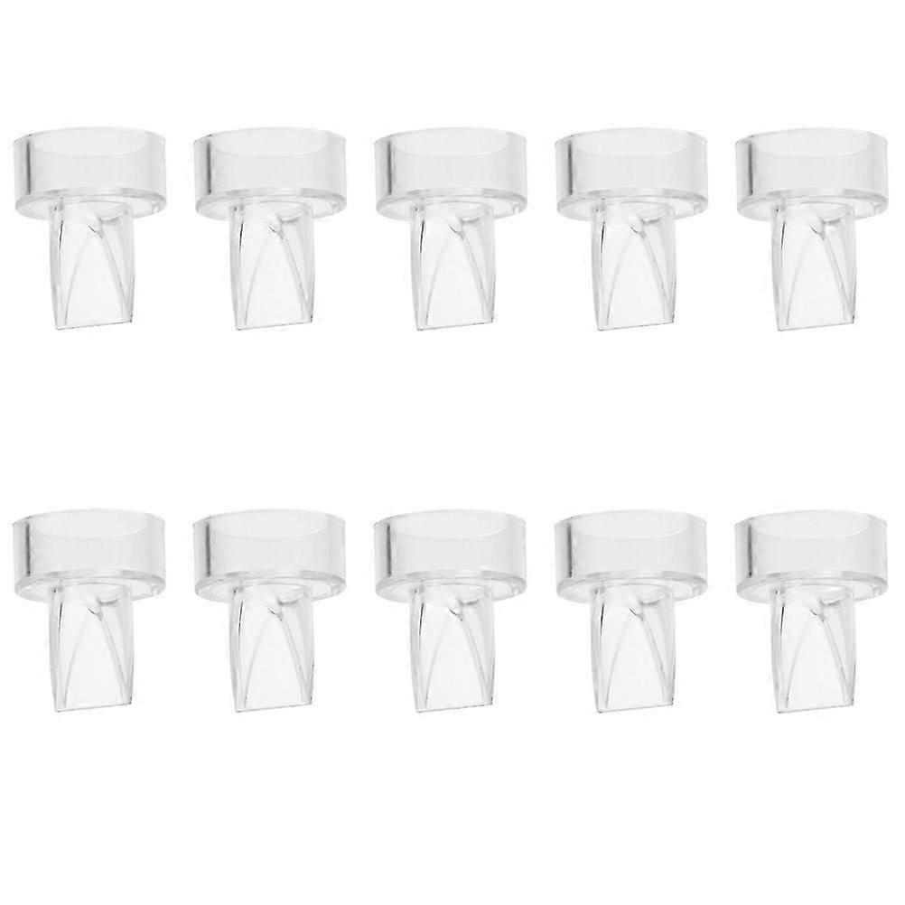 10pcs handmatige borstkolf accessoires reverse backflow preventer eendensnavel