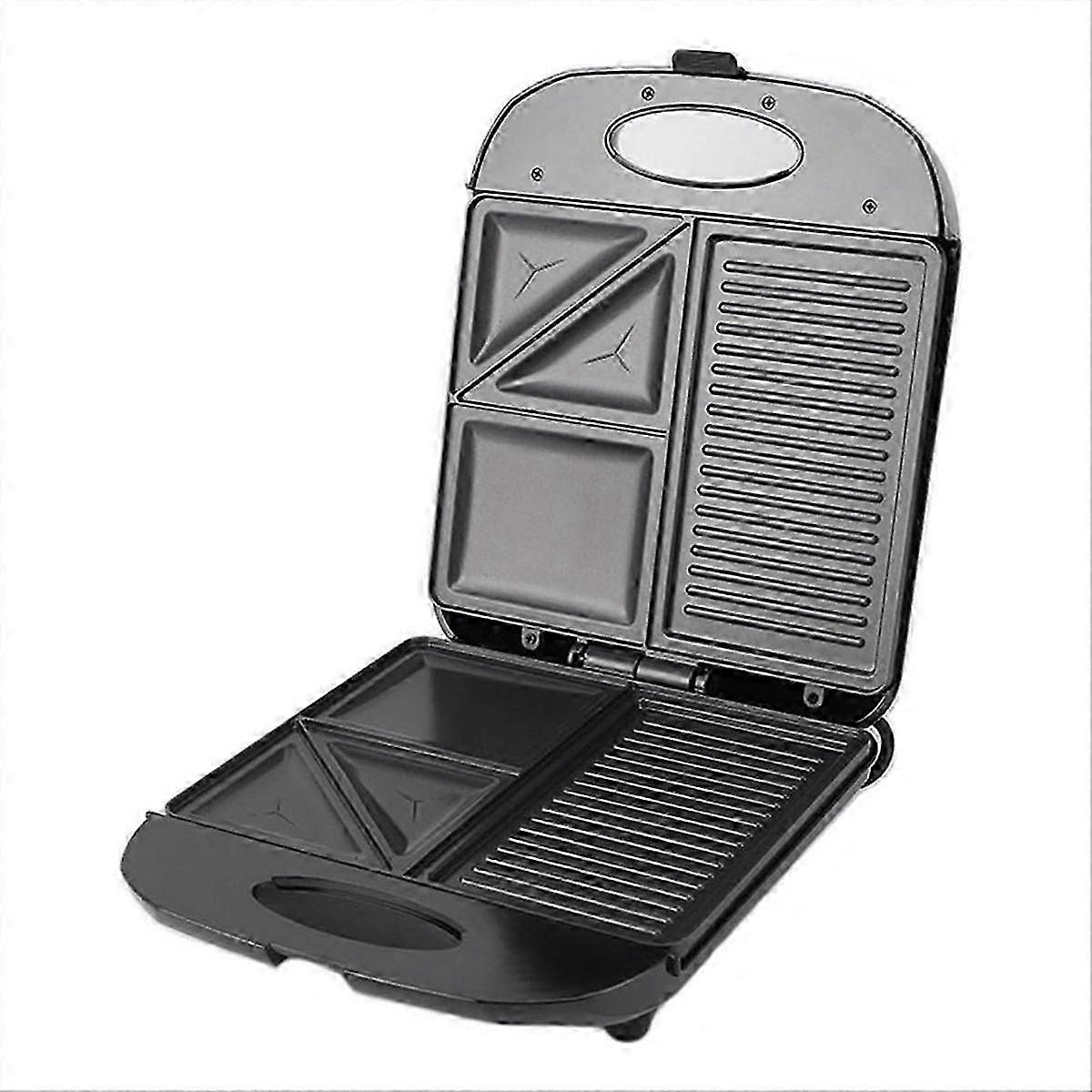 3-in-1 Breakfast Machine Multifunction Non-Stick Sandwich Maker EU