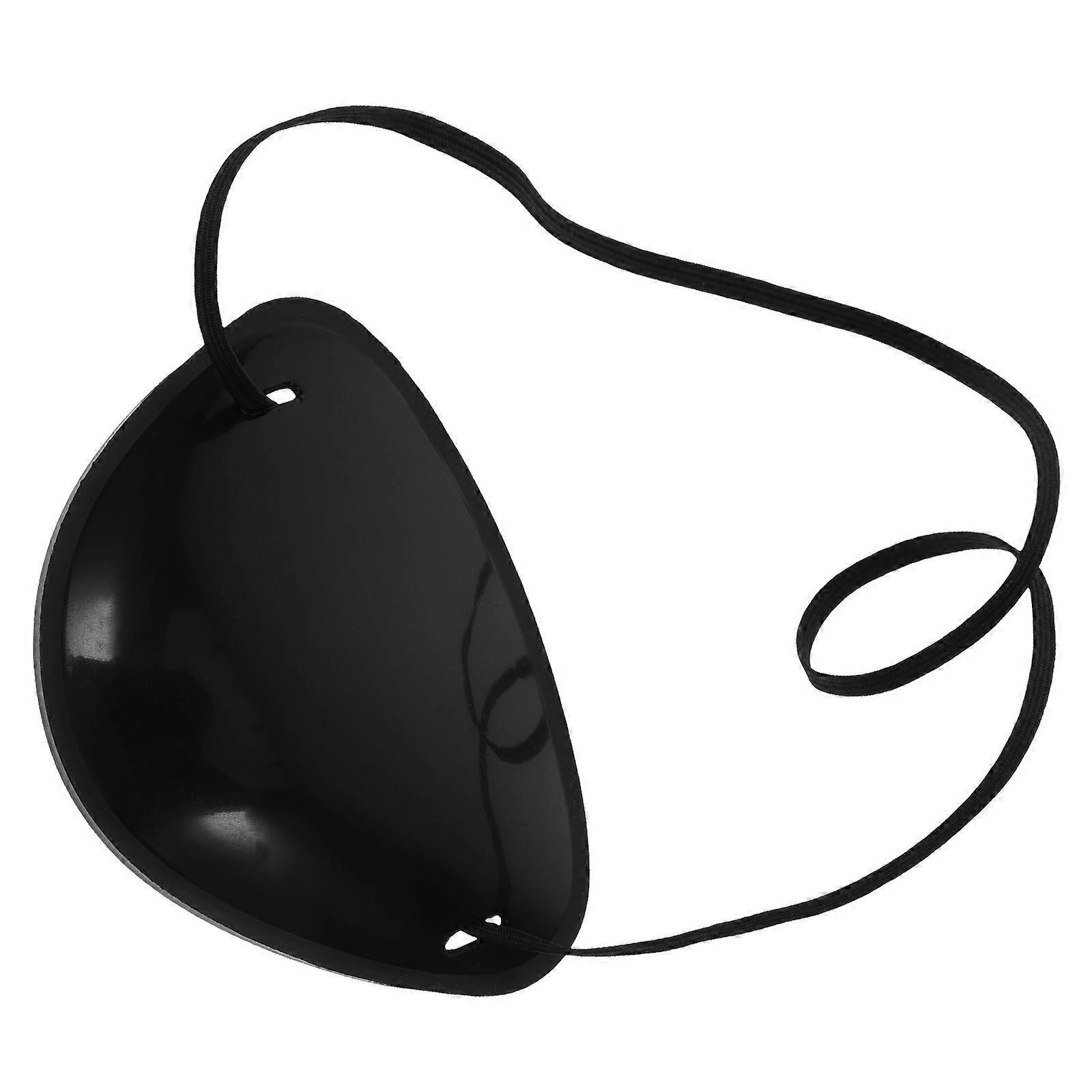 Black Pirate Eye Patch Adjustable for Party Single Cosplay Eyepatch