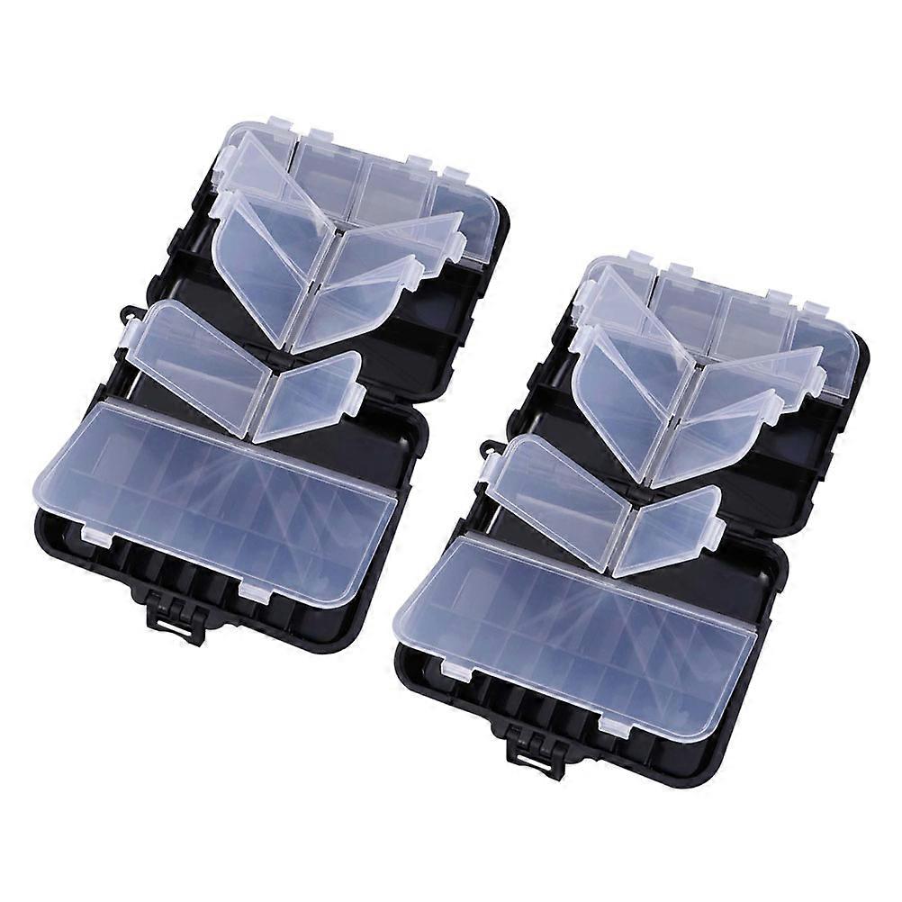 Multi-Function Tackle Organizer Box for Fishing Use 10Pcs Storage