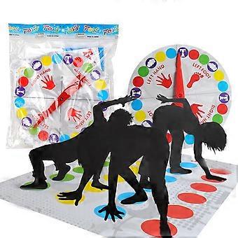 Twister - Esteira de Brincar em Movimento, Brinquedo de Luta, Tornado, Adulto, Pais-Criança, Interativo, Acessório para Brincar Interior