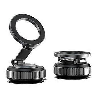 Supporto per auto elettrico con ventosa magnetica, supporto con forte ventosa per iPhone 12-16 per streaming live