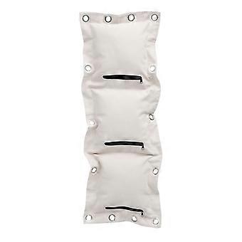 1pc Canvas Thickened Large Wing Chun Wall Boxing Triplet Boxing Bag (Beige)