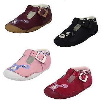 Children's Girls Boys Startrite Pre Walker Cruiser T Bar Shoes Little Paws