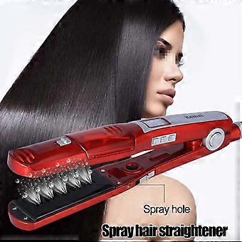 Plancha de pelo eléctrica SteamLiss Plancha de pelo Pantalla de temperatura Herramienta de peinado para el cabello - BIG